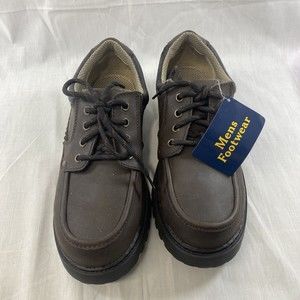Route 66 Men's Brown Oxford Size 8.5